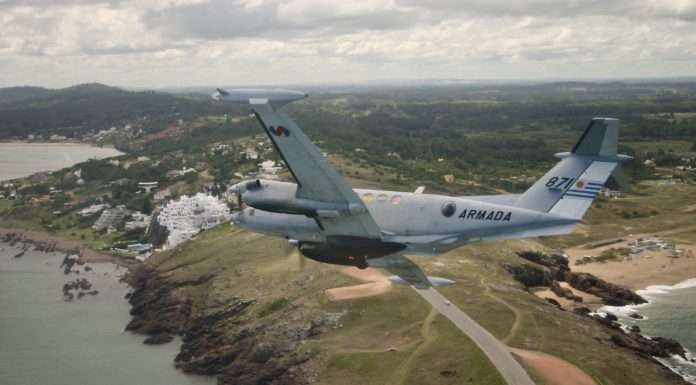 Beechcraft B200T – Patrulla Marítima (Aviación Naval Uruguaya)