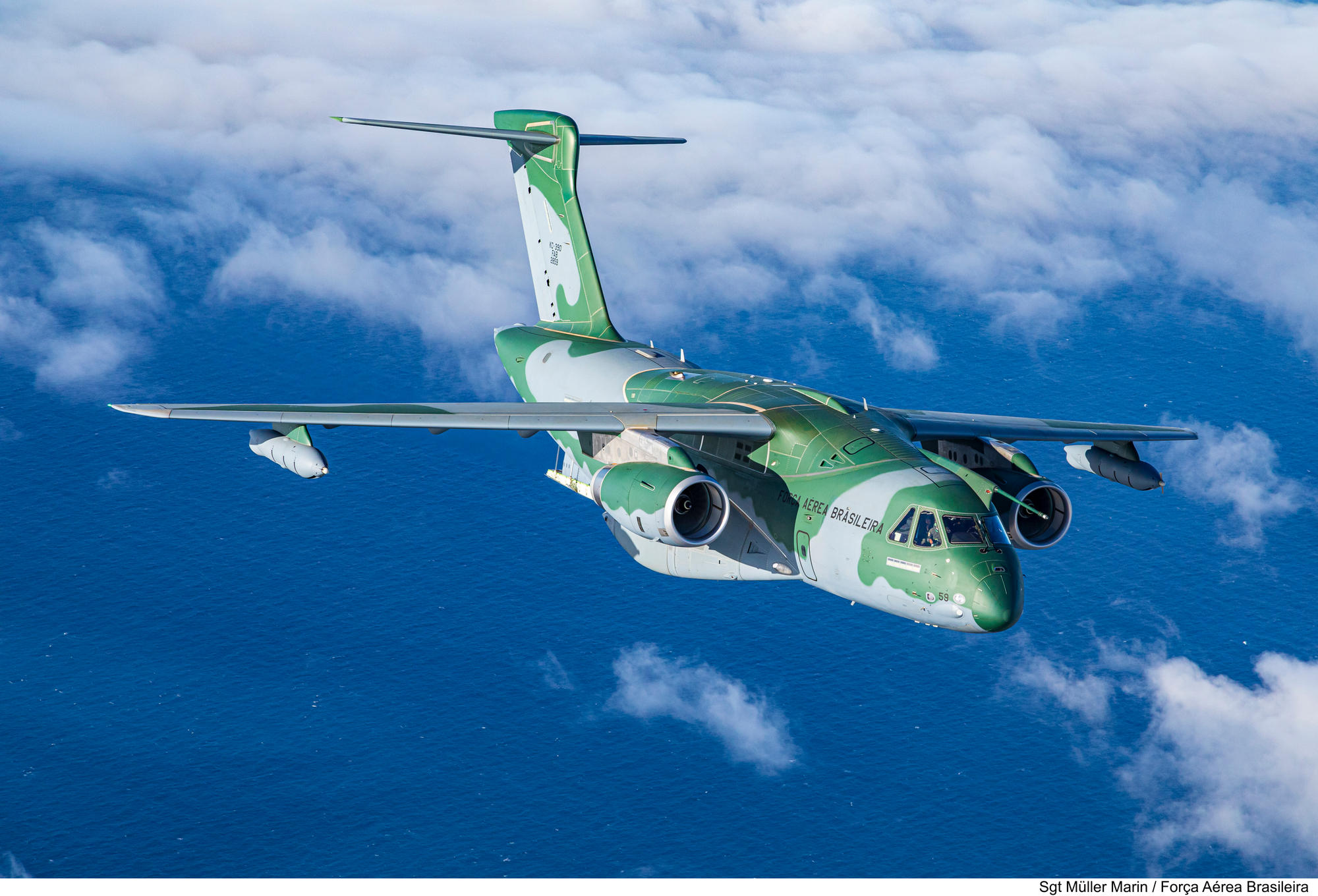 FAB Embraer KC-390 Millenium. It was one of the stars of the show, with high interest to see how it performed as well as the recent sales to NATO countries in Europe.