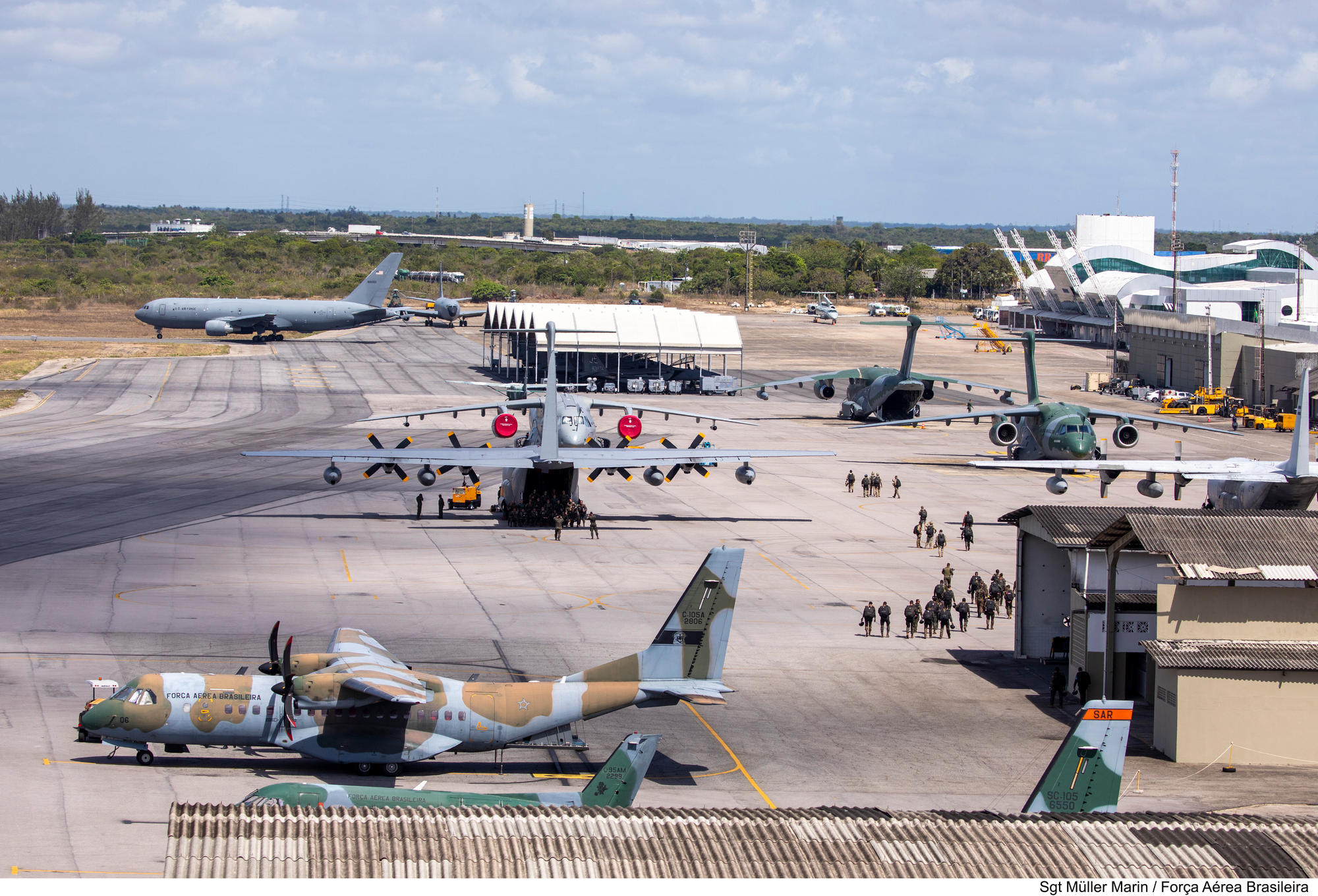 The Natal Air Base seen from the ATC Tower.