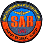 Parche "SAR" (Search & Rescue" utilizado por tripulaciones de la Aviación Naval Uruguaya (Nestor Calabuig)